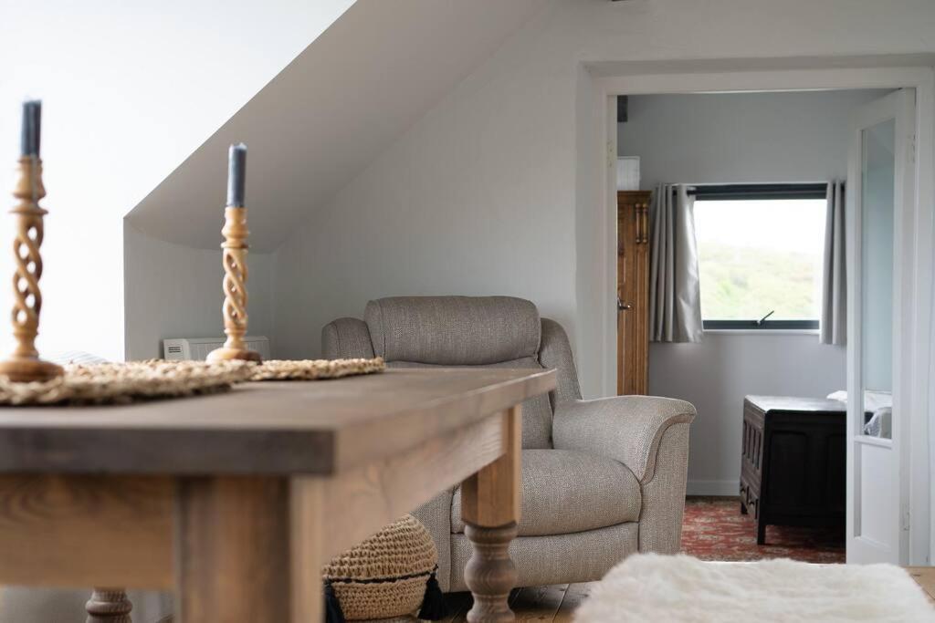 Cliff-Top Cottage On Coast Path W/Panoramic Views Trevine Exterior foto