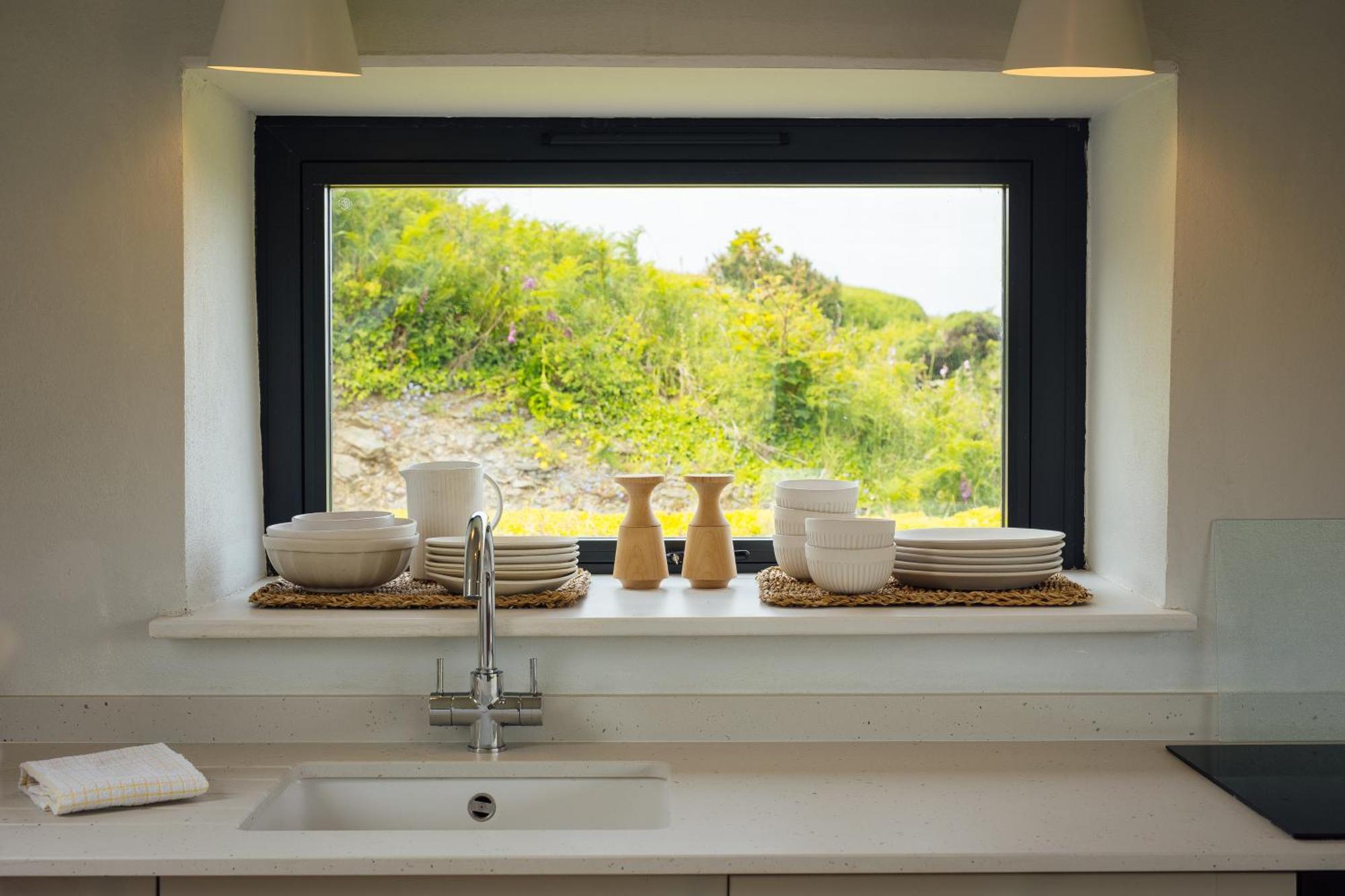 Cliff-Top Cottage On Coast Path W/Panoramic Views Trevine Exterior foto