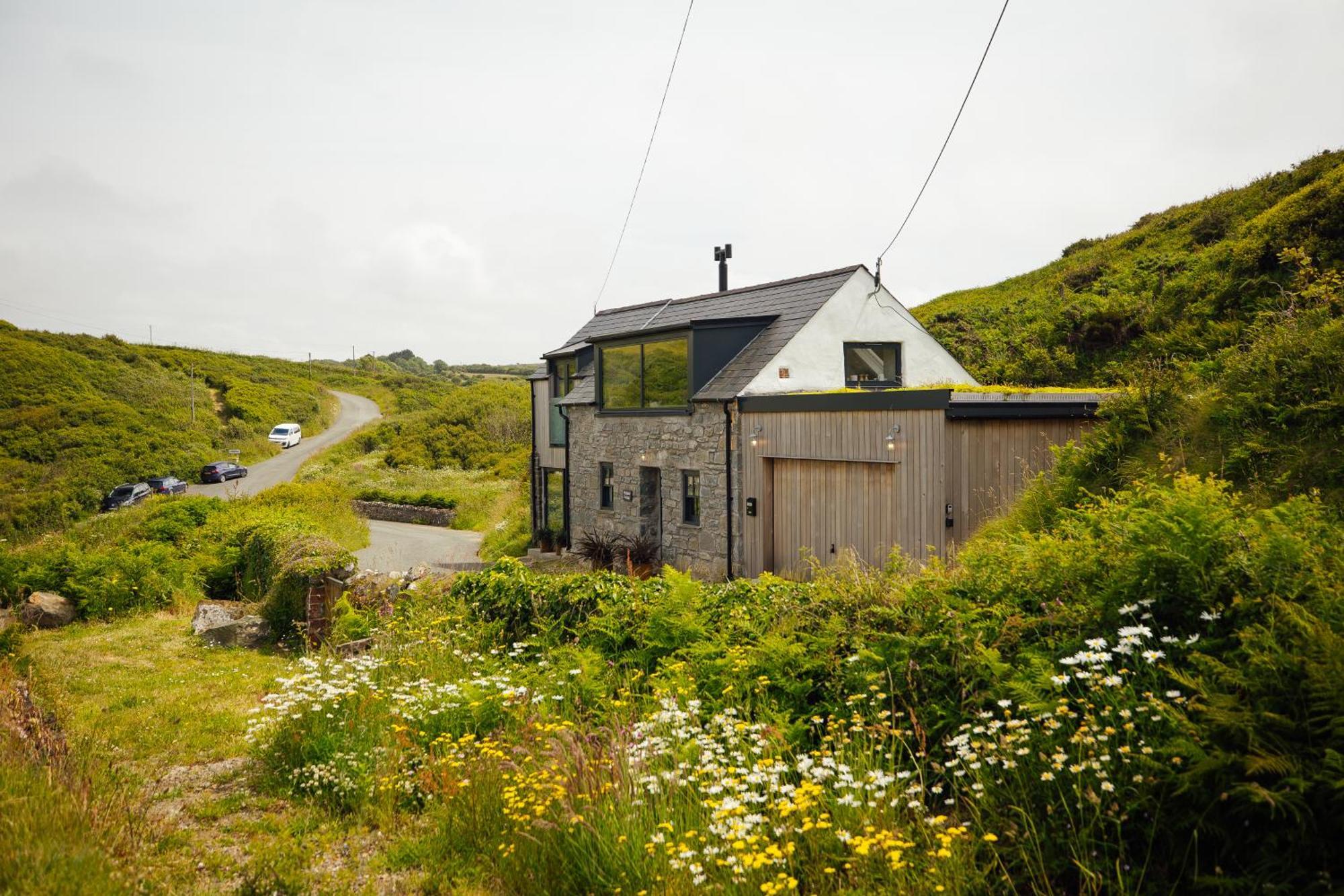 Cliff-Top Cottage On Coast Path W/Panoramic Views Trevine Exterior foto
